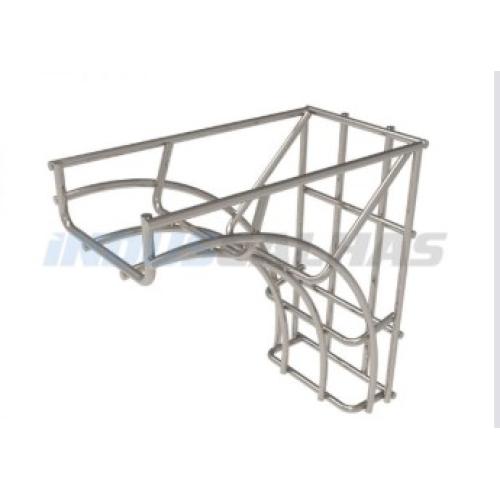 Imagem Produto CURVA P/ELETROCALHA GALVANIZADO FOGO INVERTIDA 90G 50X50MM 3/16 ARAMADA - JEA