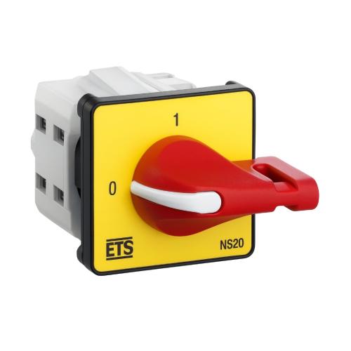 Imagem Produto INTERRUPTOR SECCIONADOR 25A COM MANOPLA MSW025F-3P00-1R - WEG