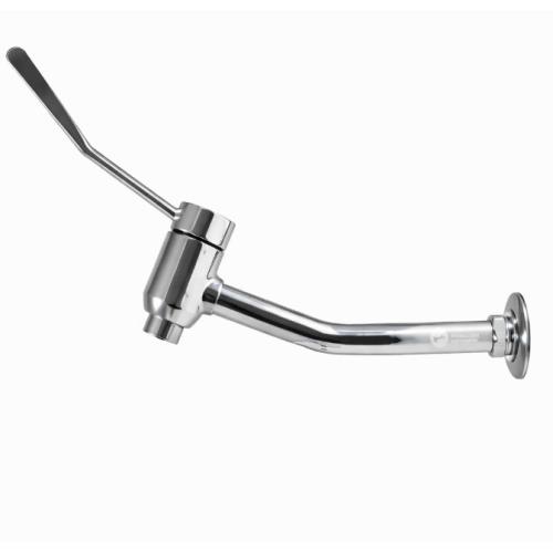 Imagem Produto TORNEIRA LAVATORIO METALICA PAREDE BICA BAIXA FIXA CROMADO COM ALAVANCA SLIM - ALPHA