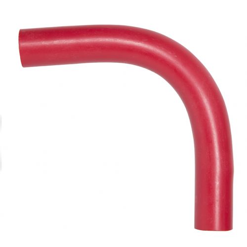 Imagem Produto CURVA P/ELETRODUTO PVC 90G SEM ROSCA 3/4 RAIO LONGO VERMELHA - VICAP