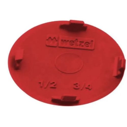 Imagem Produto TAMPAO PVC P/CONDULETE 1" VERMELHO - WETZEL