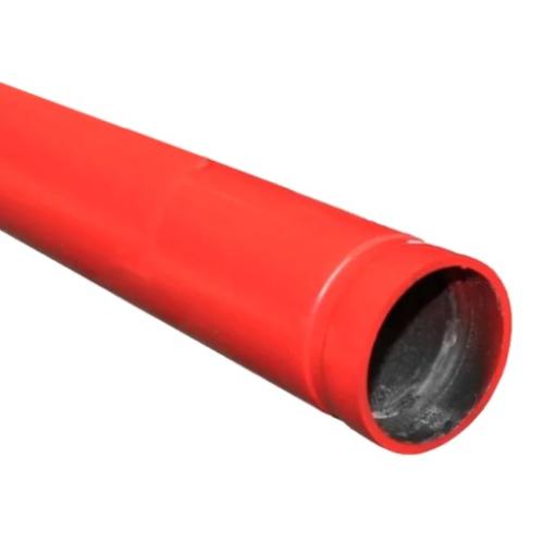 Imagem Produto TUBO RANHURADO (GROOVED) NBR 5590 3 6M 88MM VERMELHO