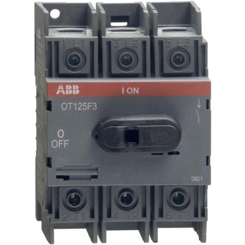 Imagem Produto SECCIONADORA TRIPOLAR 125A 750V OT125F3 - ABB