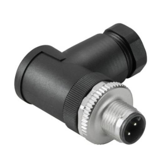 Imagem Produto CONECTOR MACHO 4 PINOS ANGULAR M12