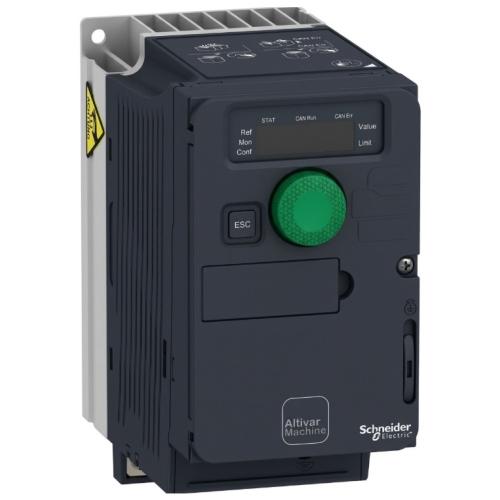 Imagem Produto INVERSOR DE FREQUENCIA MONOFASICO 0.55KV 0,75CV 3,7A 240V ATV320U06M2C - SCHNEIDER INDUSTRIAL