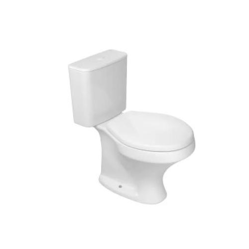 Imagem Produto KIT COMPLETO BACIA COM CAIXA ACOPLADA RAVENA BOTAO BRANCO (COM KIT INSTALACAO) - DECA