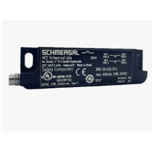 Imagem Produto SENSOR MAGNETICO SEGURANÇA BNS36-02Z-ST - ACE SCHMERSAL