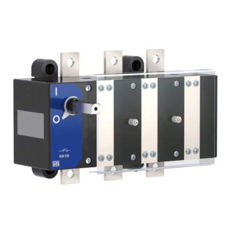 Imagem Produto SECCIONADORA TRIPOLAR SEM PORTA FUSIVEL ROTATIVA 630A RIW630-3 - WEG