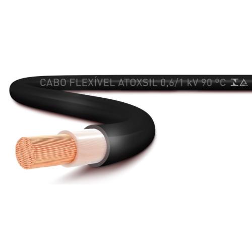 Imagem Produto CABO FLEXIVEL COBRE HEPR 90G 1KV 1X16MM PRETO ATOX - INDUSCABOS