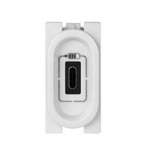 Imagem Produto MODULO TOMADA USB-C 1,5A BIVOLT BRANCO NEREYA - PIAL