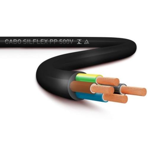 Imagem Produto CABO PP COBRE PVC 70G 500V 4X0,5MM PRETO - SIL