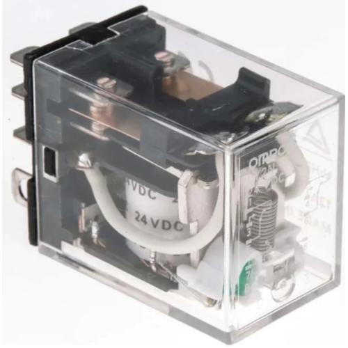 Imagem Produto RELE ELETROMATICO MINIATURA POTENCIA DPDT C/LED 10A - OMRON