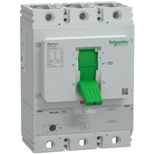 Imagem Produto DISJUNTOR CAIXA MOLDADA 3 POLOS 800A 50KA EM 415VCA AJUSTAVEL - SCHNEIDER INDUSTRIAL