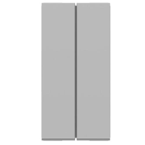 Imagem Produto MODULO PULSADOR UNIVERSAL DUPLO 10A/250V ALUMINIO ORION - SCHNEIDER