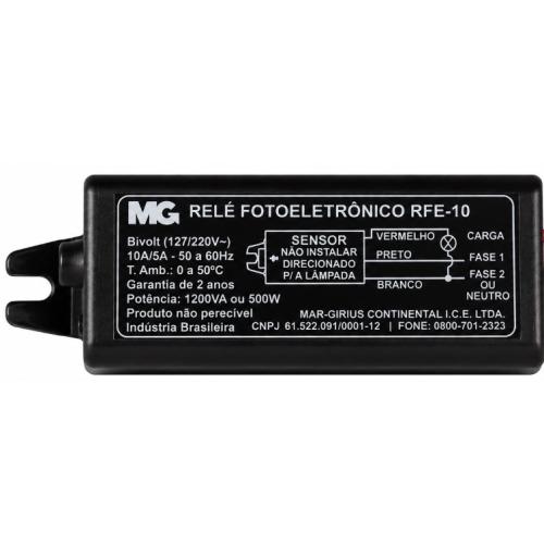 Imagem Produto RELE FOTOELETRICO BIVOLT 500W - MAR GIRIUS