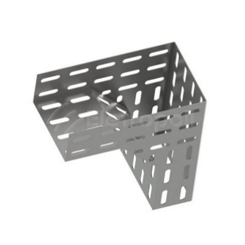 Imagem Produto CURVA P/ELETROCALHA PRE ZINCADO PERFURADA INVERTIDA 90G 300X100MM - JEA