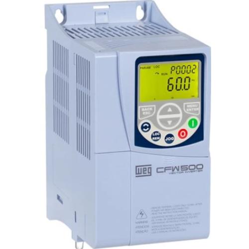 Imagem Produto INVERSOR FREQUENCIA TRIFASICO 4.3A 2CV 380V CFW500B04P3T4DB20G2