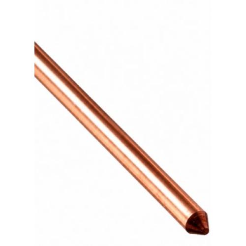 Imagem Produto HASTE ATERRAMENTO COBREADA 5/8X3M BAIXA CAMADA 14,30MM - OLIVO