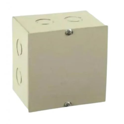 Imagem Produto CAIXA PASSAGEM METALICA SOBREPOR 400X400X200 C/TAMPA E S/FUR