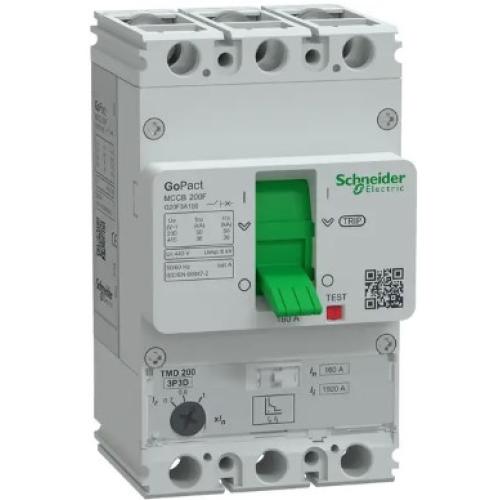 Imagem Produto DISJUNTOR CAIXA MOLDADA 3 POLOS 160A 36KA EM 415VAC - SCHNEIDER INDUSTRIAL