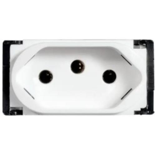 Imagem do produto MODULO TOMADA 2P+T 20A/250V BRANCO PIAL/VIVA - PIAL