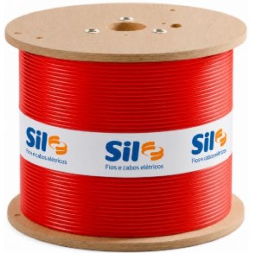 Imagem Produto CABO FLEXIVEL COBRE PVC 70G 750V 1X4MM VERMELHO  (ARMAZENAMENTO EM CARRETEL) - SIL