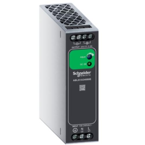 Imagem Produto FONTE ALIMENTACAO CHAVEADA 5A ENTRADA 100/240VAC SAIDA 24VCC ( P/TRILHO DIN) - SCHNEIDER INDUSTRIAL