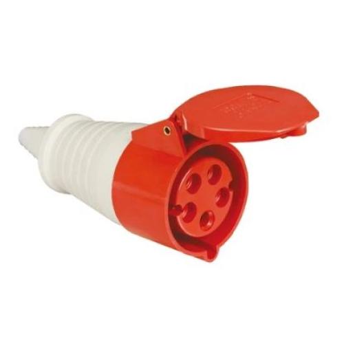 Imagem Produto PLUG BLINDADO MACHO 3 POLOS 16A 380/440V 9 HORAS VERMELHO IP44 PIWD-16P3H9E53 - WEG