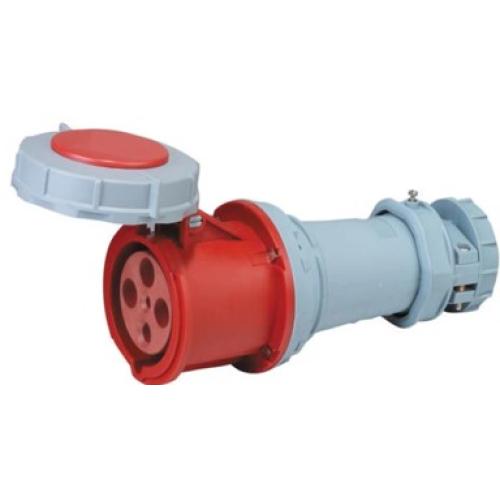 Imagem Produto ACOPLAMENTO BLINDADO EXTENSAO 5 POLOS 32A 220/240VCA 9 HORAS AZUL IP44 CIWD-32P5H9E57 - WEG