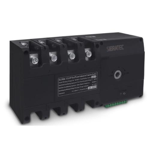 Imagem Produto CHAVE TRANSFERENCIA AUTOMATICA REDE/GERADOR TETRAPOLAR 100A GLOQ4-12 - SIBRATEC