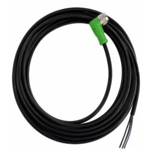 Imagem Produto CABO PARA SENSOR C/CONECTOR 90G FEMEA M12 5 METROS - WEG