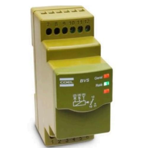Imagem Produto RELE TENSAO FALTA/SEQUENCIA DE 3 FASES 208-480VCA - COEL