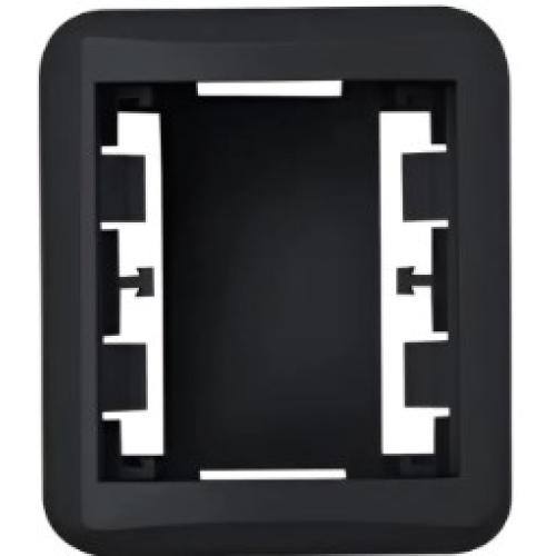 Imagem Produto CAIXA SISTEMA X SOBREPOR P/2 MODULO PRETO 50000 - PEZZI