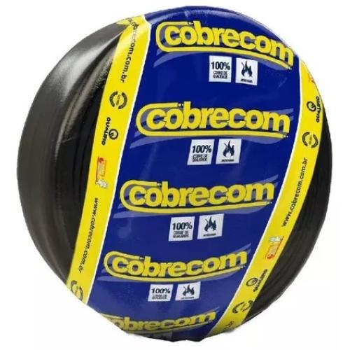 Imagem Produto CABO FLEXIVEL COBRE PVC 70G 750V 1X1,5MM PRETO - COBRECOM