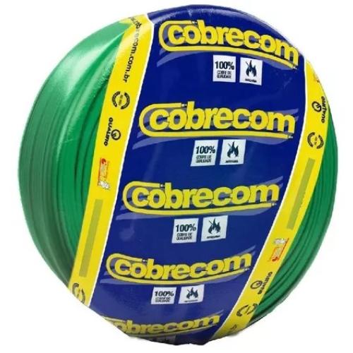 Imagem Produto CABO FLEXIVEL COBRE PVC 70G 750V 1X2,5MM VERDE - COBRECOM