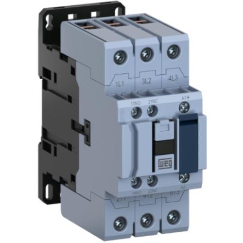 Imagem Produto CONTATOR PRINCIPAL TRIPOLAR 50A 3NA 127V 50/60HZ CWB50-11-30D17 - WEG