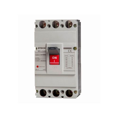 Imagem Produto DISJUNTOR CAIXA MOLDADA 3 POLOS 400A 50KA EM 220V - STECK