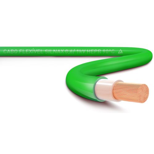 Imagem do produto CABO FLEXIVEL COBRE HEPR 90G 1KV 1X120MM VERDE - SIL