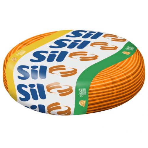 Imagem Produto CABO FLEXIVEL COBRE PVC 70G 750V 1X1,5MM LARANJA - SIL