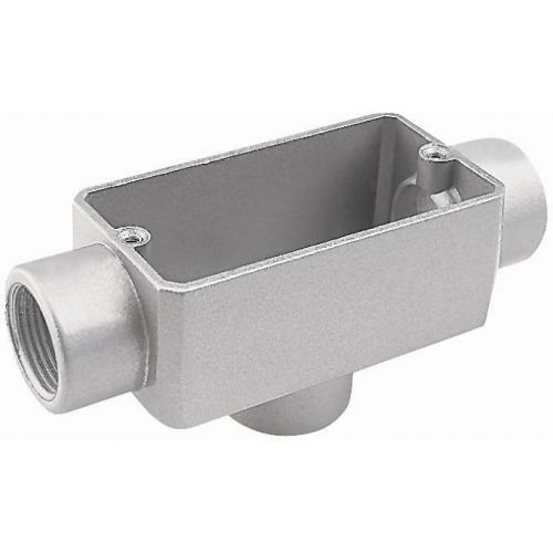 Imagem Produto CONDULETE ALUMINIO TIPO TB 1 SEM TAMPA SEM PINTURA SEM ROSCA - TRAMONTINA