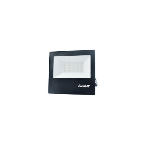 Imagem Produto REFLETOR LED 50W 3000K 3750L IP65 CORPO PRETO - AVANT