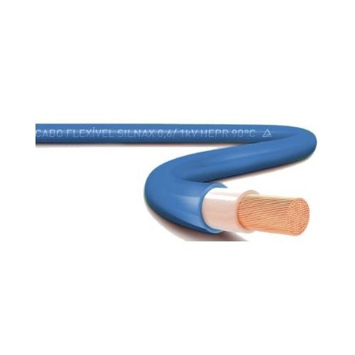 Imagem Produto CABO FLEXIVEL COBRE HEPR 90G 1KV 1X6MM AZUL ATOX - SIL