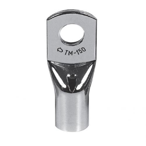 Imagem Produto TERMINAL COMPRESSAO COBRE ESTANHADO SEM ISOLACAO P/CABO 300 FURO 16MM