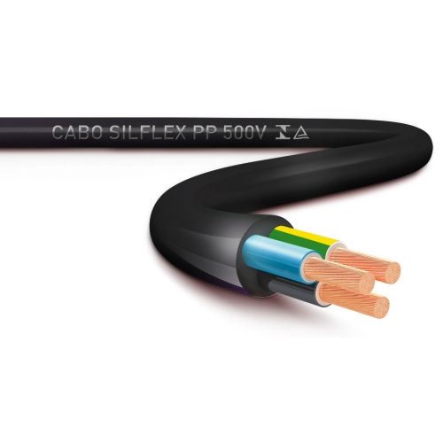 Imagem Produto CABO PP COBRE PVC 70G 500V 3X0,5MM PRETO - SIL