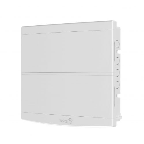 Imagem Produto CD PVC EMBUTIR 32 DISJUNTORES DIN BRANCO C/PORTA BRANCA (MODELO SLIM) - TIGRE