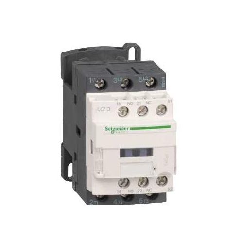 Imagem Produto CONTATOR PRINCIPAL TRIPOLAR 9A 1NA+1NF 24VCA 50/60HZ LC1D - SCHNEIDER INDUSTRIAL