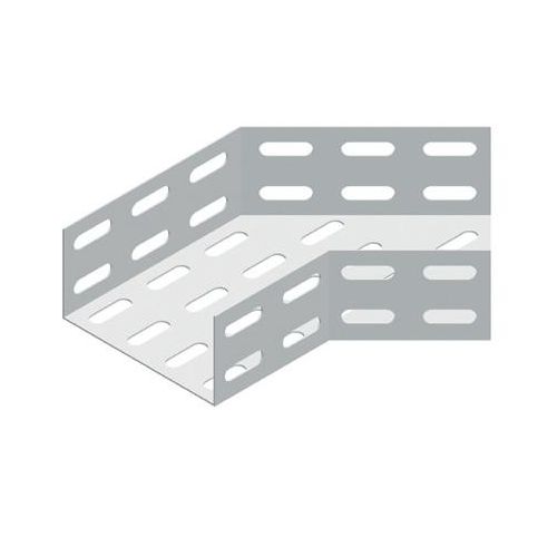 Imagem Produto CURVA P/ELETROCALHA PRE ZINCADO PERFURADA HORIZONTAL 45G 200X50MM - JEA