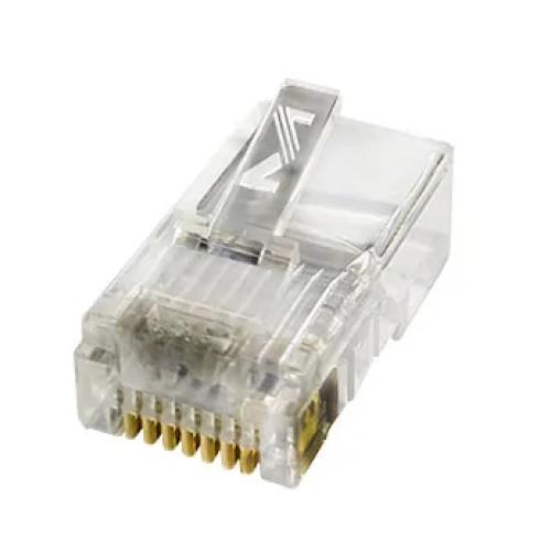 Imagem Produto CONECTOR RJ45 MACHO CAT5E BR (VALOR DE 10 PECAS) - MEGATRON