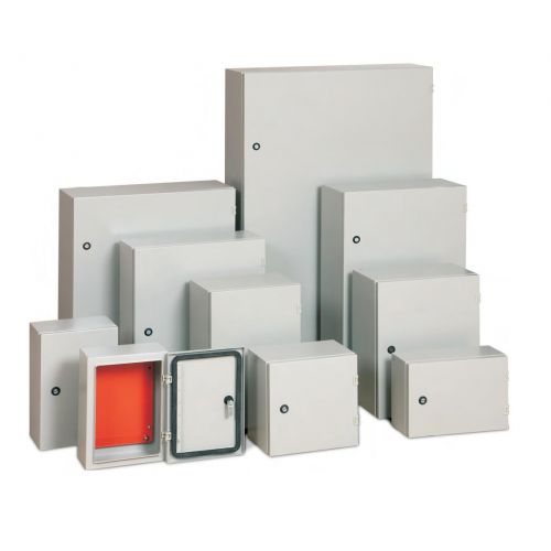 Imagem Produto CAIXA MONTAGEM METALICA SOBREPOR 600X600X200MM IP64 COM FLANGE - LUMIBRAS