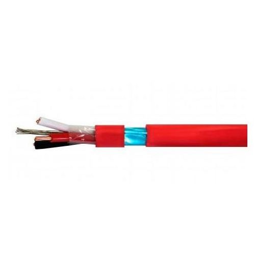 Imagem Produto CABO ALARME INCENDIO 4X1,5MM VERMELHO 600V BLINDAGEM COBRE
